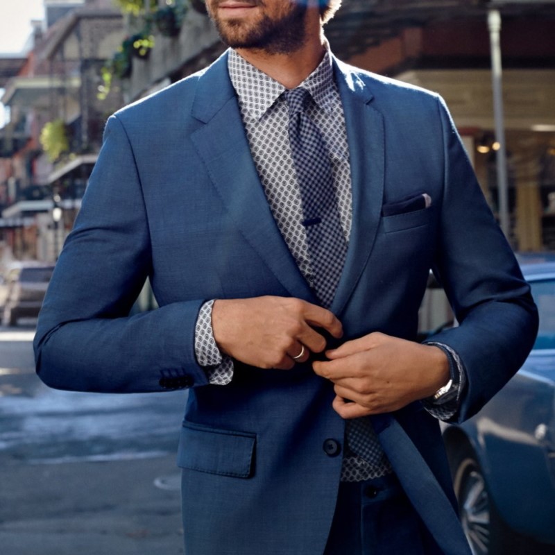 How The Best Dressed Men Wear Blue Shirts & Brown Shoes | Soxy