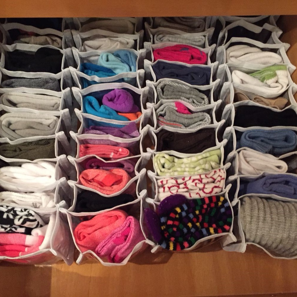 How to Organize Socks