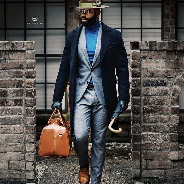 How The Best Dressed Men Wear Black Pants & Brown Shoes