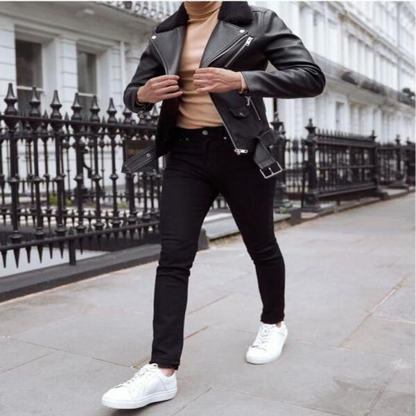 How To Wear White Shoes With Black Jeans Man Of Many, 55% OFF