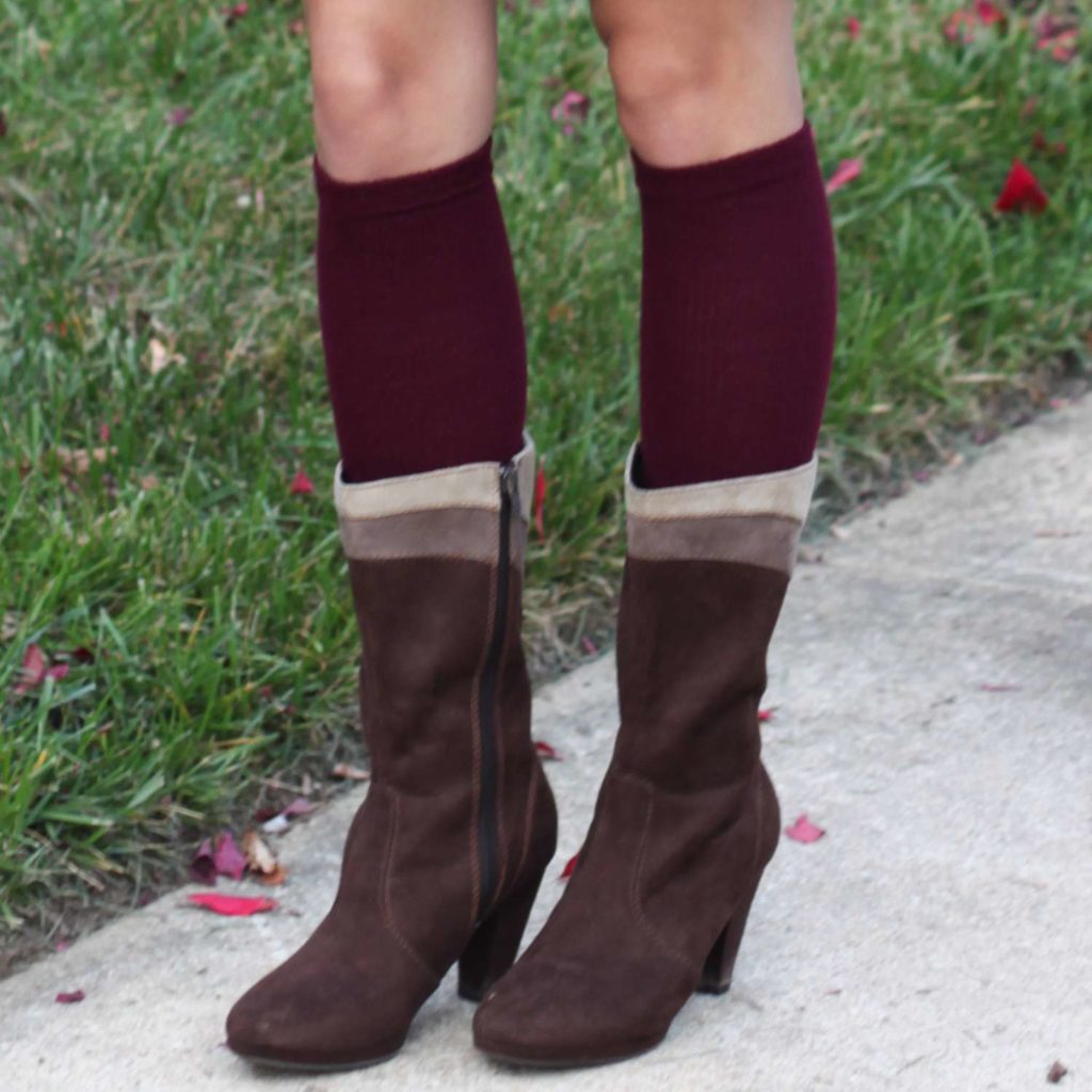 dress boot socks