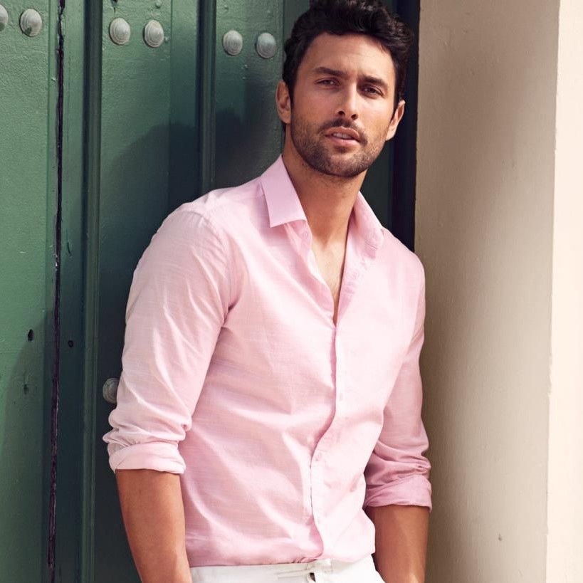 pink shirt for mens